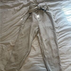 a new day Soft Sage Green Trousers with Belt
